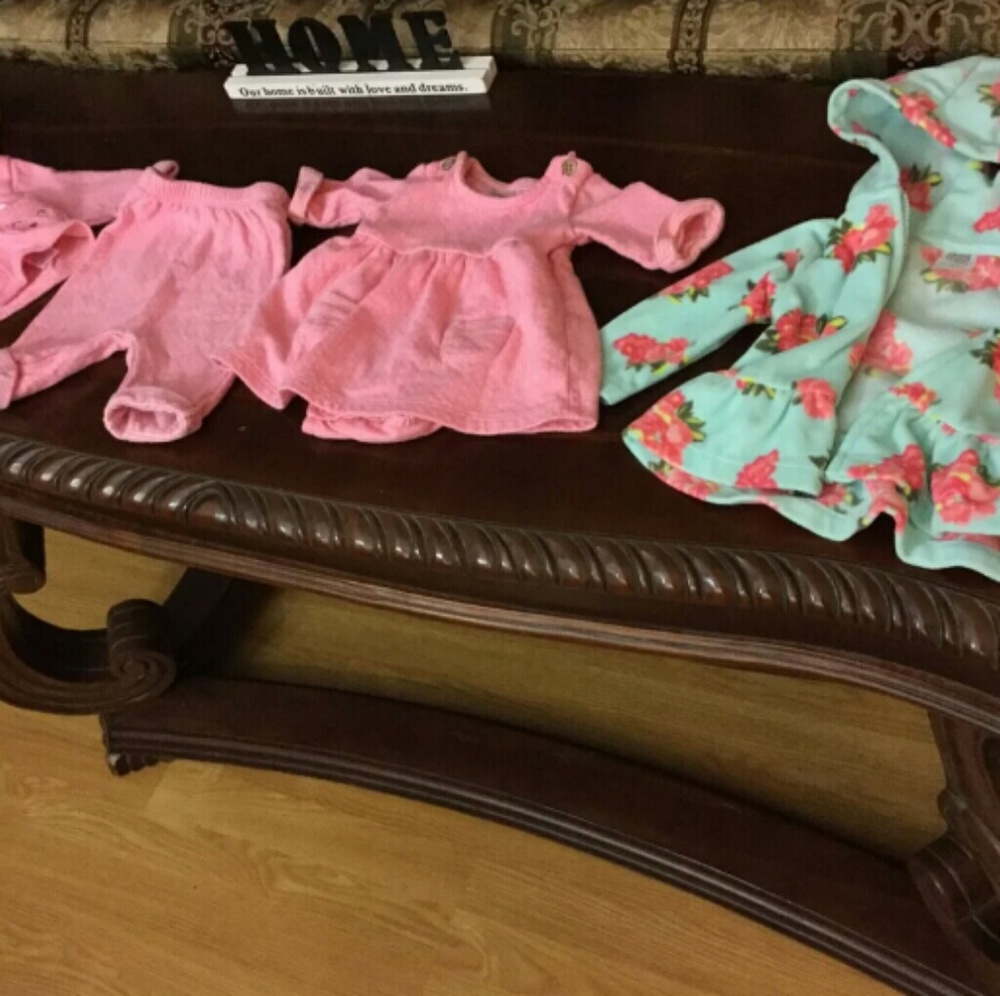 Newborn Carter's Girl outfit